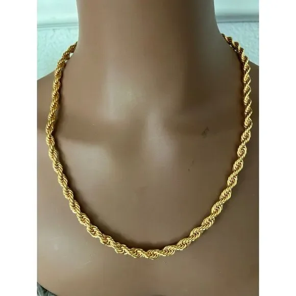 Thick Rope Necklace (n2) - Picture 4 of 5